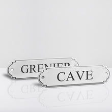Upload image to gallery, Retro enamelled door plaque - 10 variations