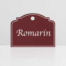 Upload image to gallery, Enameled plaque vegetable garden