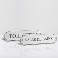 Upload image to gallery, Retro enamelled door plaque - 10 variations