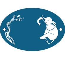 Upload image to gallery, Blue Elephant