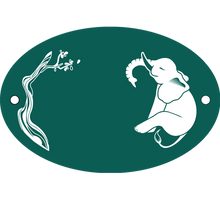 Upload image to gallery, Green Elephant