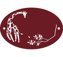 Upload image to gallery, Red giraffe