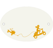 Upload image to gallery, Yellow Scooter