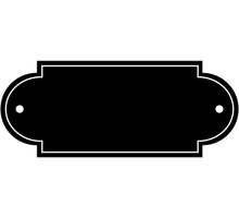 Upload image to gallery, Black 185x75