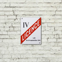 Upload image to gallery, License Plate 4 - 15x20cm